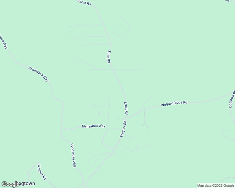 map of restaurants, bars, coffee shops, grocery stores, and more near 9734 Manzanita Way in Coulterville