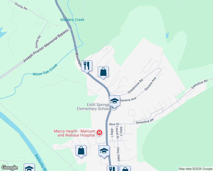 map of restaurants, bars, coffee shops, grocery stores, and more near 1100 Winchester Road in Irvine