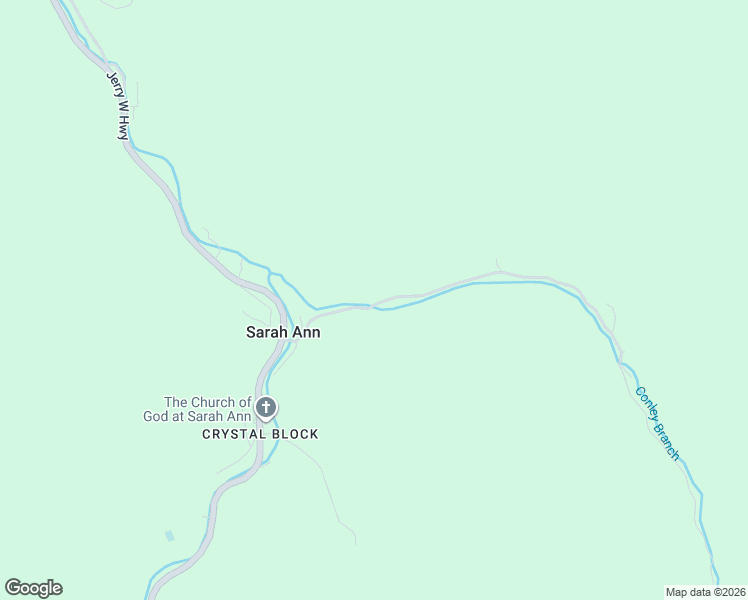 map of restaurants, bars, coffee shops, grocery stores, and more near 265 Crystal Block Road in Sarah Ann