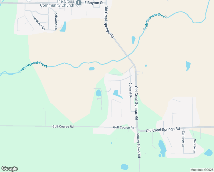 map of restaurants, bars, coffee shops, grocery stores, and more near Heartland Drive in Marion