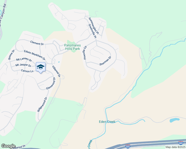 map of restaurants, bars, coffee shops, grocery stores, and more near 22165 West Lyndon Loop in Castro Valley