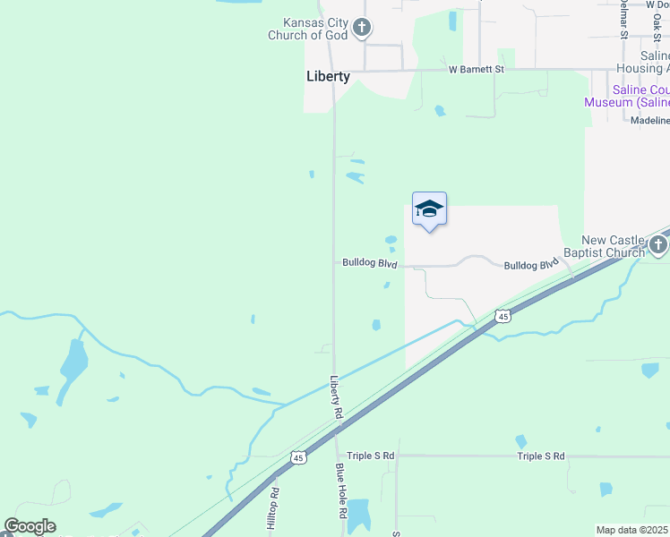 map of restaurants, bars, coffee shops, grocery stores, and more near 1035 Liberty Road in Harrisburg