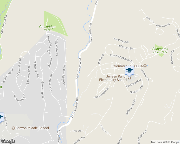 map of restaurants, bars, coffee shops, grocery stores, and more near 18666 Mount Lassen Drive in Castro Valley