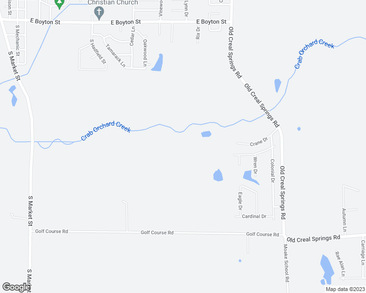 map of restaurants, bars, coffee shops, grocery stores, and more near 1300 Ridgeview Drive in Marion