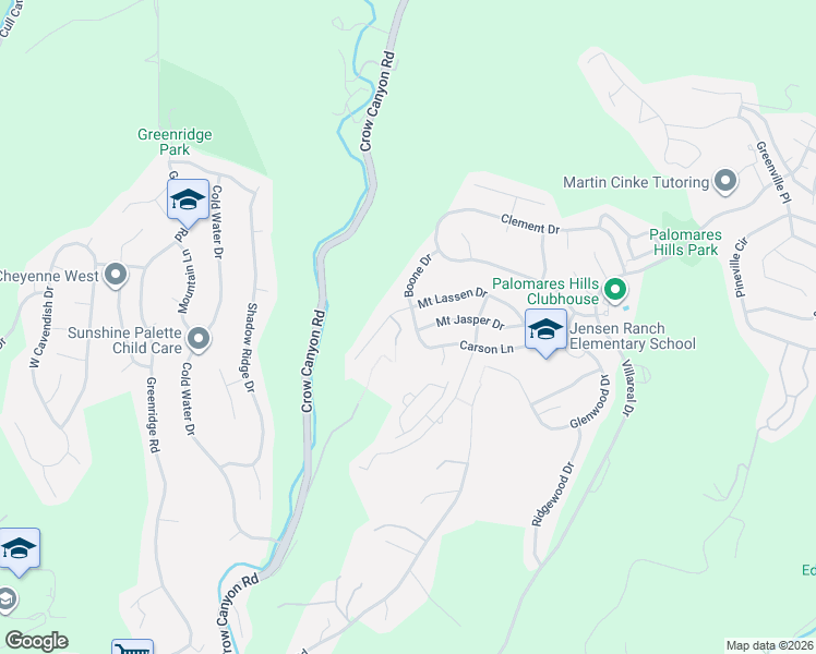 map of restaurants, bars, coffee shops, grocery stores, and more near 6078 Boone Drive in Castro Valley