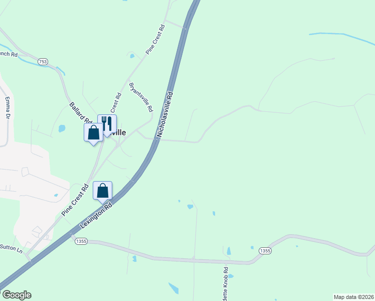 map of restaurants, bars, coffee shops, grocery stores, and more near 285 East Canoe Creek Road in Lancaster