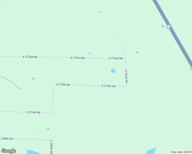 map of restaurants, bars, coffee shops, grocery stores, and more near 511 East 375th Road in Dunnegan