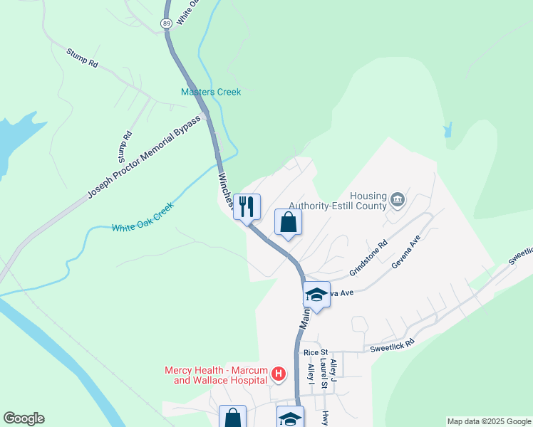 map of restaurants, bars, coffee shops, grocery stores, and more near 52 Valley Drive in Irvine