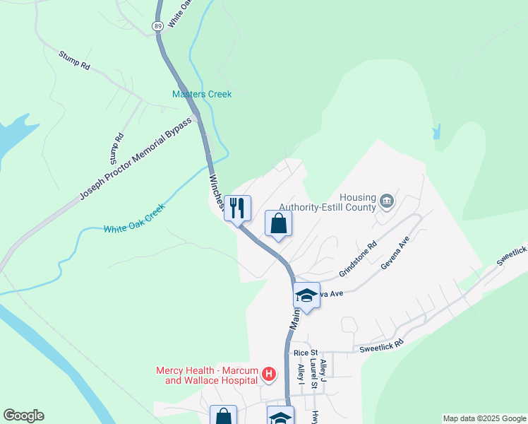 map of restaurants, bars, coffee shops, grocery stores, and more near 52 Valley Drive in Irvine