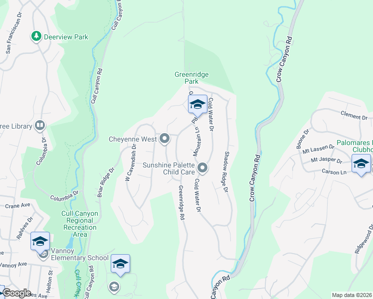 map of restaurants, bars, coffee shops, grocery stores, and more near 5778 Mountain Court in Castro Valley