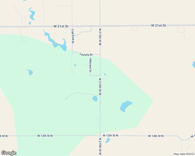 map of restaurants, bars, coffee shops, grocery stores, and more near 1815 North 215th Street West in Goddard