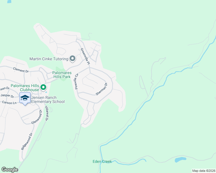 map of restaurants, bars, coffee shops, grocery stores, and more near 20962 Sherman Drive in Castro Valley