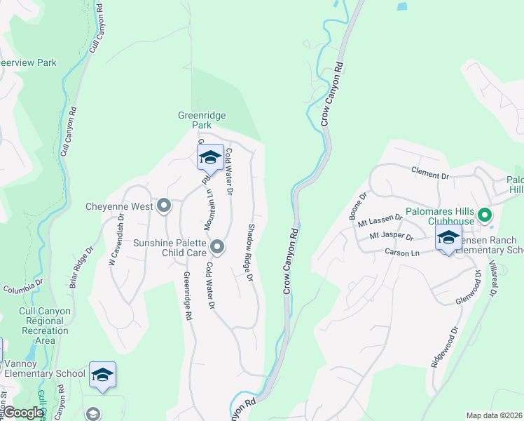 map of restaurants, bars, coffee shops, grocery stores, and more near 5807 Dawn View Court in Castro Valley