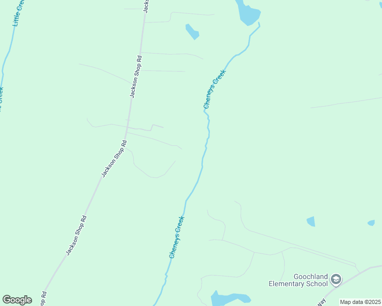 map of restaurants, bars, coffee shops, grocery stores, and more near 3201 Sorrel Bluff in Goochland