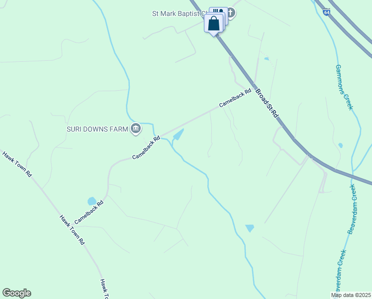 map of restaurants, bars, coffee shops, grocery stores, and more near 2351 Camelback Road in Maidens