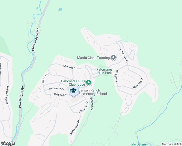 map of restaurants, bars, coffee shops, grocery stores, and more near 20057 Rawhide Way in Castro Valley
