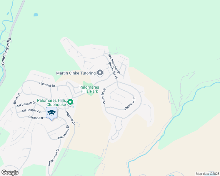 map of restaurants, bars, coffee shops, grocery stores, and more near 20930 Elbridge Court in Castro Valley