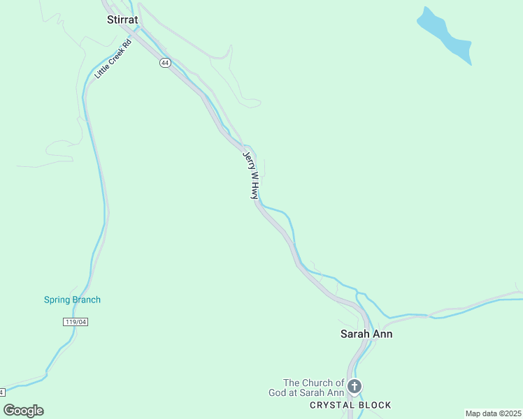 map of restaurants, bars, coffee shops, grocery stores, and more near Jerry West Highway in Omar
