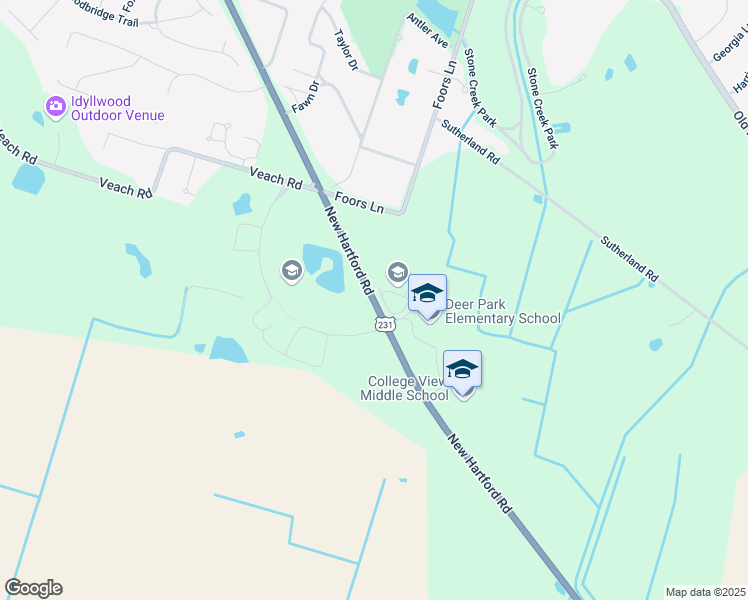map of restaurants, bars, coffee shops, grocery stores, and more near 5271 New Hartford Road in Owensboro