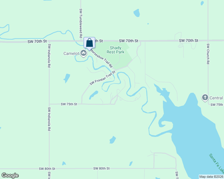 map of restaurants, bars, coffee shops, grocery stores, and more near 7393 Southwest Overland Circle in Andover