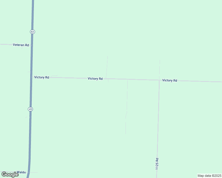map of restaurants, bars, coffee shops, grocery stores, and more near 10840 Victory Road in Bronaugh