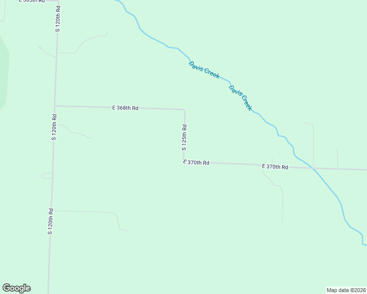 map of restaurants, bars, coffee shops, grocery stores, and more near 1271-1287 East 370th Road in Bolivar