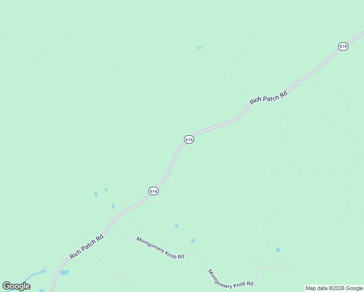 map of restaurants, bars, coffee shops, grocery stores, and more near Rich Patch Road in Alleghany County