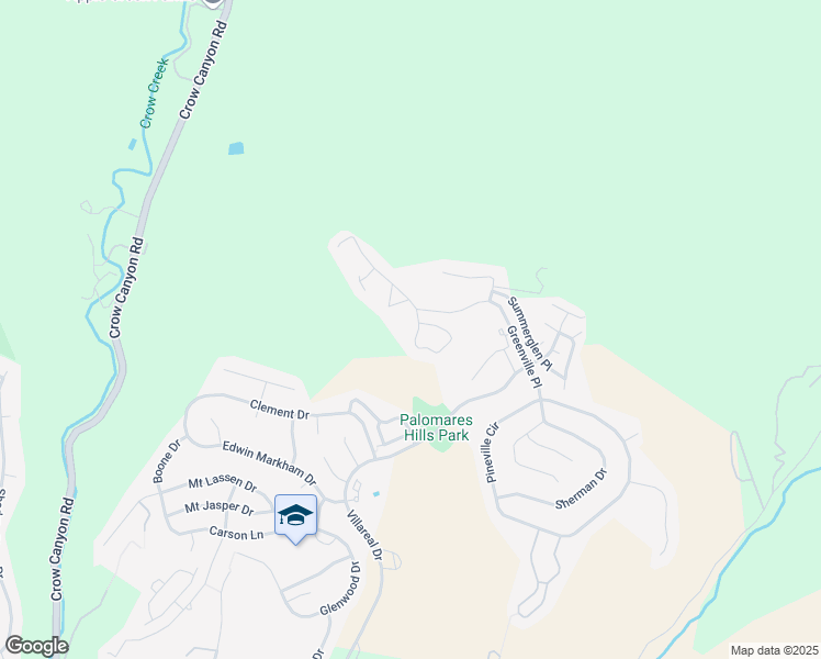 map of restaurants, bars, coffee shops, grocery stores, and more near 19555 Buren Place in Castro Valley