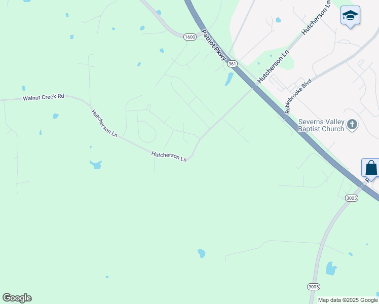 map of restaurants, bars, coffee shops, grocery stores, and more near 2713 Hutcherson Lane in Elizabethtown