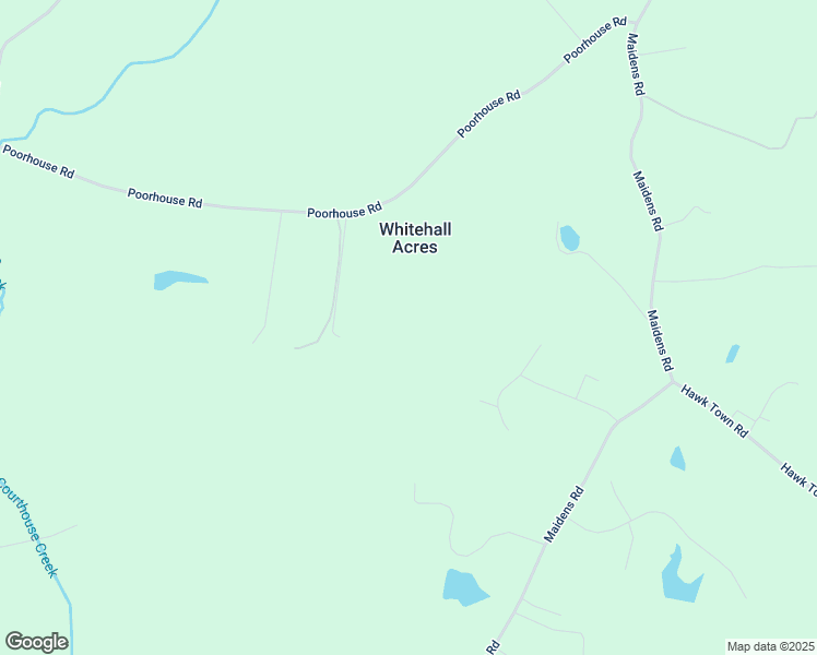 map of restaurants, bars, coffee shops, grocery stores, and more near 2769 Poorhouse Road in Goochland