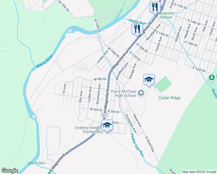 526 Magnolia Avenue, Buena Vista VA Walk Score