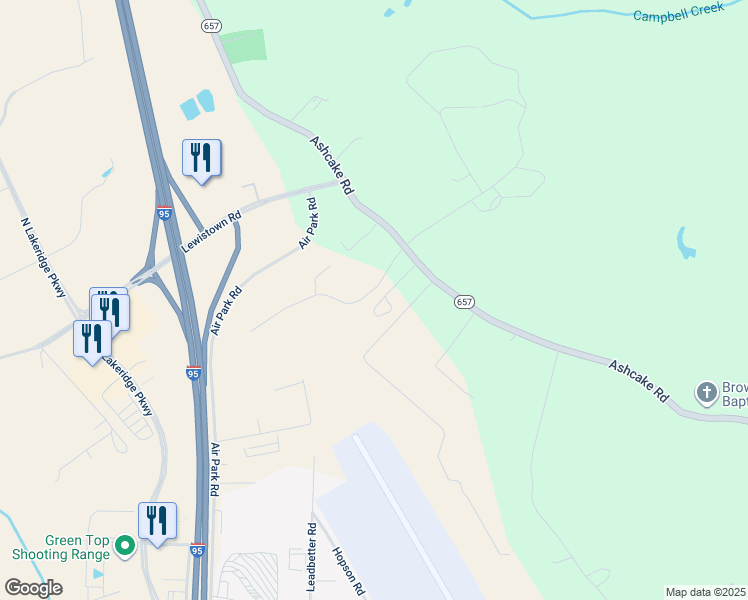 map of restaurants, bars, coffee shops, grocery stores, and more near 10051 Johnson Town Rd in Ashland