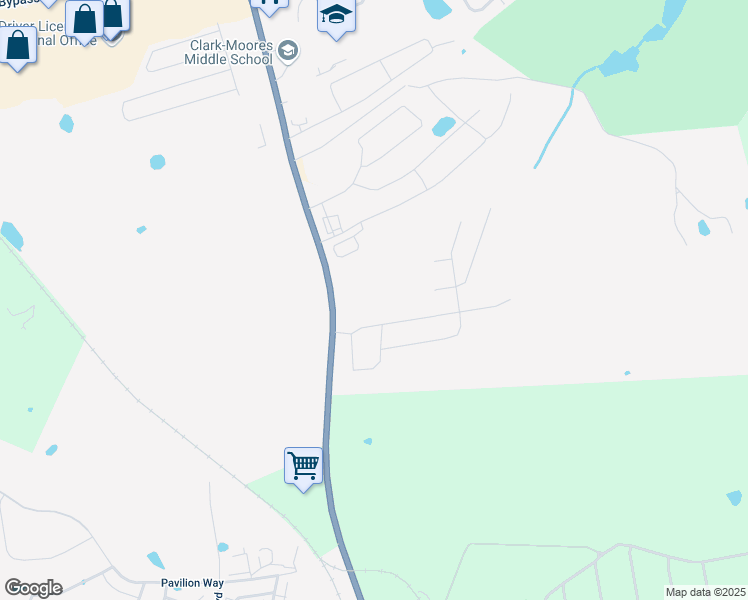 map of restaurants, bars, coffee shops, grocery stores, and more near 1504 U.S. 25 in Richmond