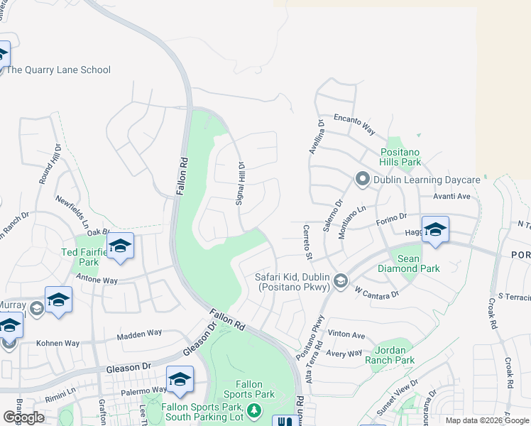 map of restaurants, bars, coffee shops, grocery stores, and more near 2811 East Sugar Hill Terrace in Dublin