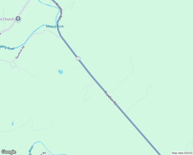 map of restaurants, bars, coffee shops, grocery stores, and more near 2487 Royalton Road in Salyersville