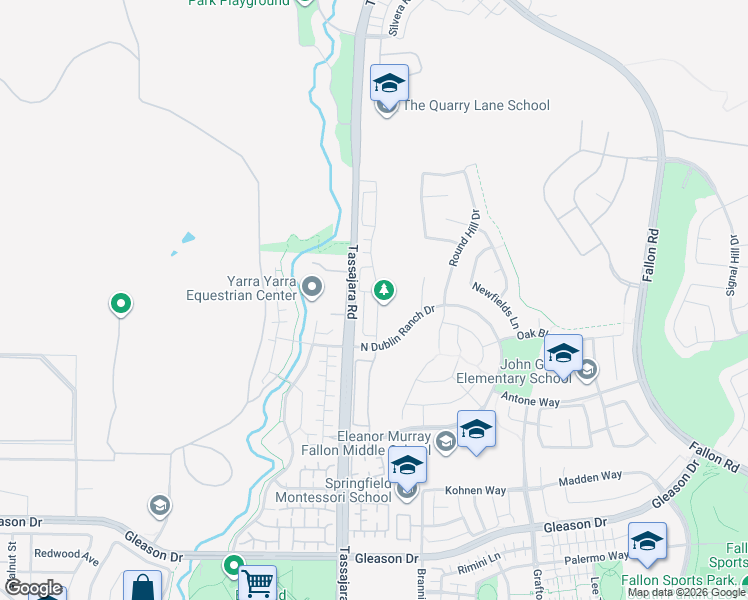 map of restaurants, bars, coffee shops, grocery stores, and more near 5942 Shadow Hill Drive in Dublin