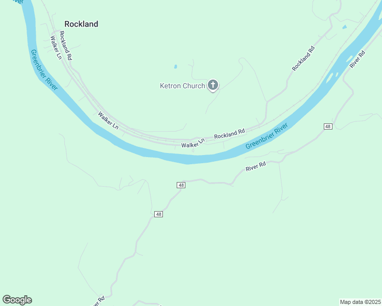 map of restaurants, bars, coffee shops, grocery stores, and more near 167 Walker Lane in Ronceverte