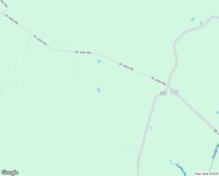 map of restaurants, bars, coffee shops, grocery stores, and more near 13975 Saint John Road in Rineyville