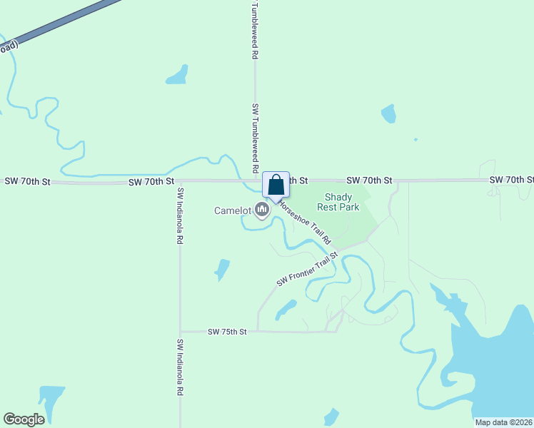 map of restaurants, bars, coffee shops, grocery stores, and more near 12722 Southwest Chisholm Trail Road in Andover