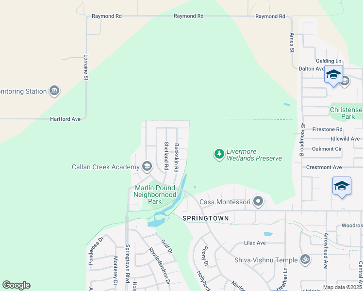 map of restaurants, bars, coffee shops, grocery stores, and more near 2265 Shire Court in Livermore