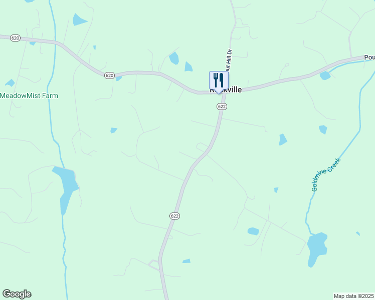map of restaurants, bars, coffee shops, grocery stores, and more near 11385 Rockville Road in Rockville