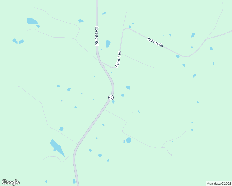 map of restaurants, bars, coffee shops, grocery stores, and more near 6301-6699 Loretto Road in Bardstown