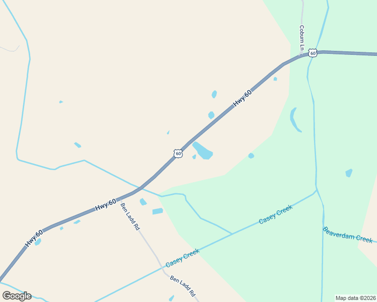 map of restaurants, bars, coffee shops, grocery stores, and more near 8958 U.S. 60 in Waverly