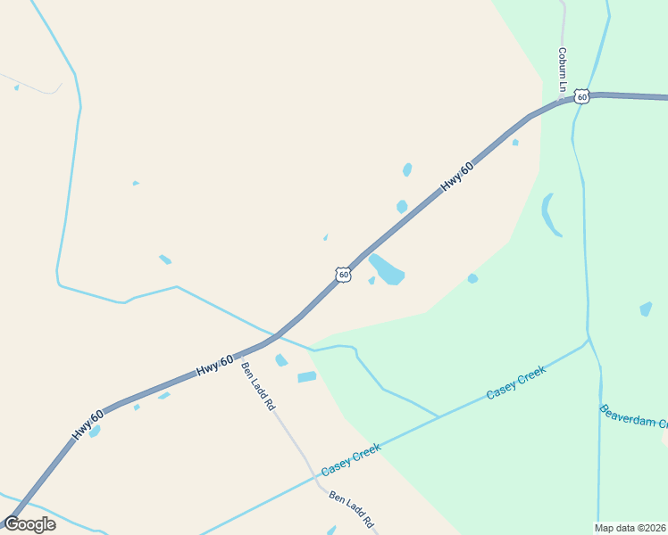 map of restaurants, bars, coffee shops, grocery stores, and more near 8958-9386 U.S. 60 in Waverly