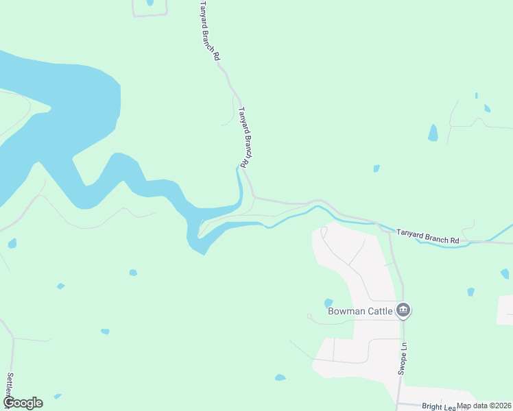 map of restaurants, bars, coffee shops, grocery stores, and more near 1065 Tanyard Branch Road in Lancaster