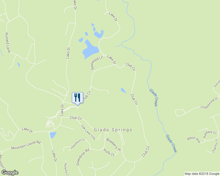 map of restaurants, bars, coffee shops, grocery stores, and more near 149 Woodland Drive in Daniels