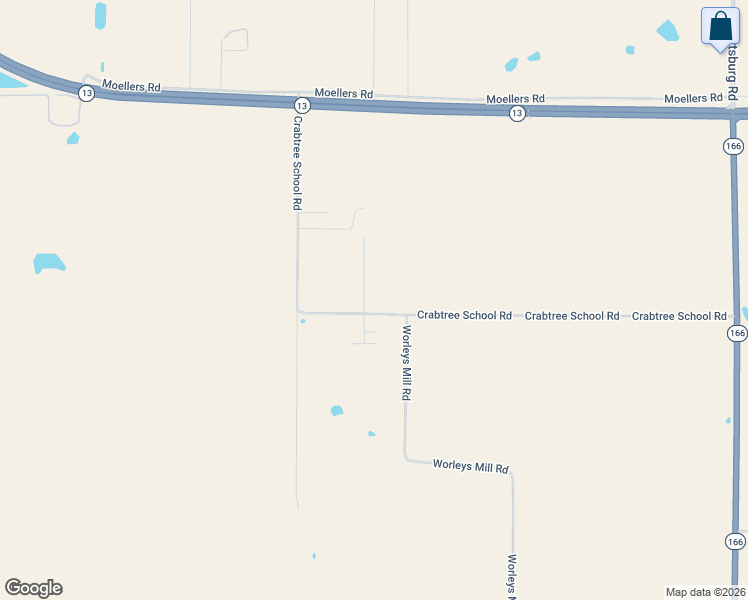 map of restaurants, bars, coffee shops, grocery stores, and more near 15668 Crabtree School Road in Marion