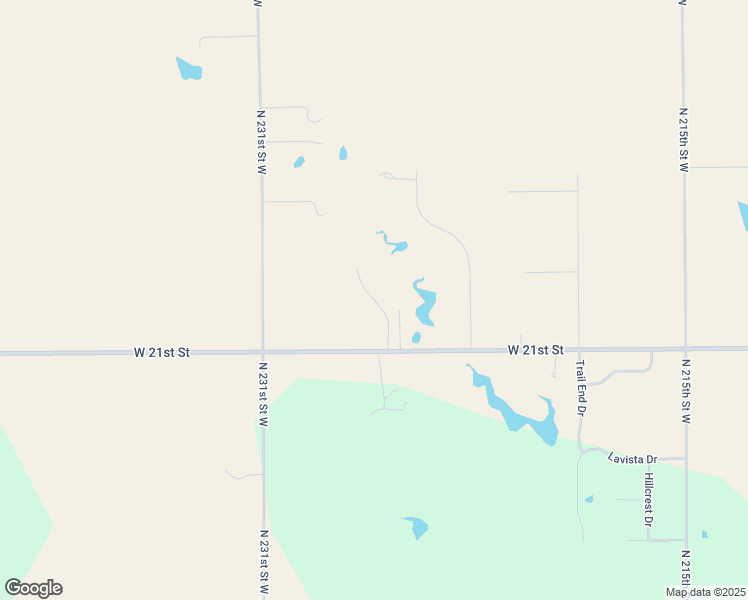 map of restaurants, bars, coffee shops, grocery stores, and more near 2100 North 227th Street West in Andale