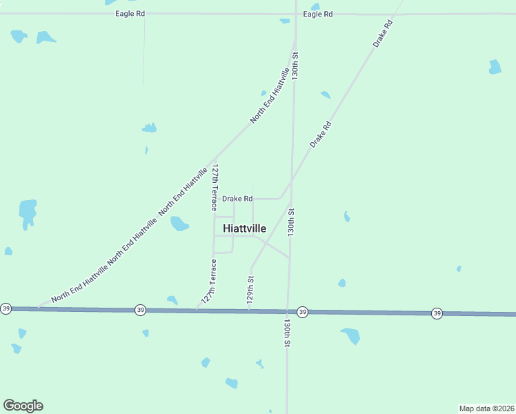 map of restaurants, bars, coffee shops, grocery stores, and more near 437 128th Terrace in Fort Scott