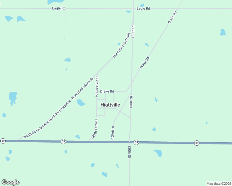 map of restaurants, bars, coffee shops, grocery stores, and more near 437 128th Terrace in Fort Scott